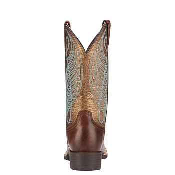 Ariat Women's Yukon Brown Square Toe Boot 5 Ariat Women's Yukon Brown Square Toe Boot - Image 3