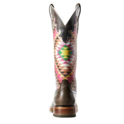 Ariat Iron Grey Aztec Square Toe -Caboot Store 100297092