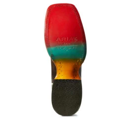 Ariat Iron Grey Aztec Square Toe -Caboot Store 100297093