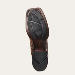 Ariat Women's Primetime Leopard Square Toe Western Boots -Caboot Store 10035935 sole warm