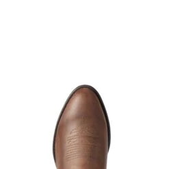 Ariat Women's Heritage R Toe StretchFit Western Boot -Caboot Store 10038380 toe