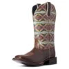 Ariat Women's Brown Pendleton Circuit Square Toe -Caboot Store 10038476 3 4 front 2