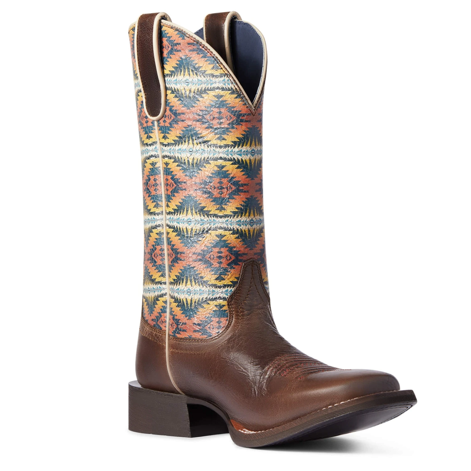 Ariat Women's Brown Pendleton Circuit Square Toe 6 Ariat Women's Brown Pendleton Circuit Square Toe - Image 4