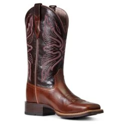 Ariat Women's Edgewood Dark Luggage Boots 14 Ariat Women's Edgewood Dark Luggage Boots -Caboot Store 10040350 medial