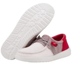 Heydude Hey Dude Wendy Sox Funk White Strawberry 10 Heydude Hey Dude Wendy Sox Funk White Strawberry -Caboot Store 121920175b