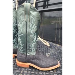 Anderson Bean Black/Green Oiled Shark Boots 13 Anderson Bean Black/Green Oiled Shark Boots -Caboot Store 20220523 143636