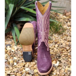 Macie Bean Berry Suede Square Toe Boots 10 Macie Bean Berry Suede Square Toe Boots -Caboot Store 20230522 140042