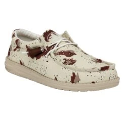 Heydude Hey Dude Men's Wally Ripstop D Camo -Caboot Store 40004 979 WALLYCAMOUFLAGE DESERTCAMO RIGHTANGLE