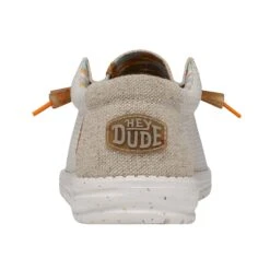 Heydude Hey Dude Men's Wally Eco Sox Tofu 18 Heydude Hey Dude Men's Wally Eco Sox Tofu -Caboot Store 40008 2BJ WALLYSTRETCH TOFU LEFTBACK