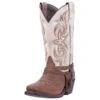 Laredo Women's White Myra Square Toe Boot
