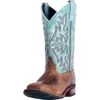 Laredo Brown And Turquoise Anita Square Toe Boot -Caboot Store 5607 1 1500x.progressive 58da76c1 ea9d 459c 9ec6 ea6590529335