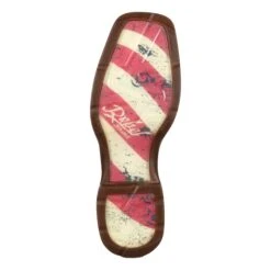 Durango Men's Patriotic Flag Square Toe Boots 9 Durango Men's Patriotic Flag Square Toe Boots -Caboot Store DB5554 outsole