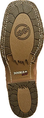 Double H Men's Roughout Red Top Square Toe Boots 9 Double H Men's Roughout Red Top Square Toe Boots - Image 7