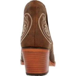 Durango Coffee Brown Bootie -Caboot Store DRD0399 back