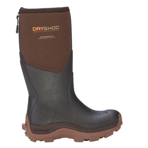 Dryshod Women's Brown Haymaker Waterproof High Boot 4 Dryshod Women's Brown Haymaker Waterproof High Boot - Image 2
