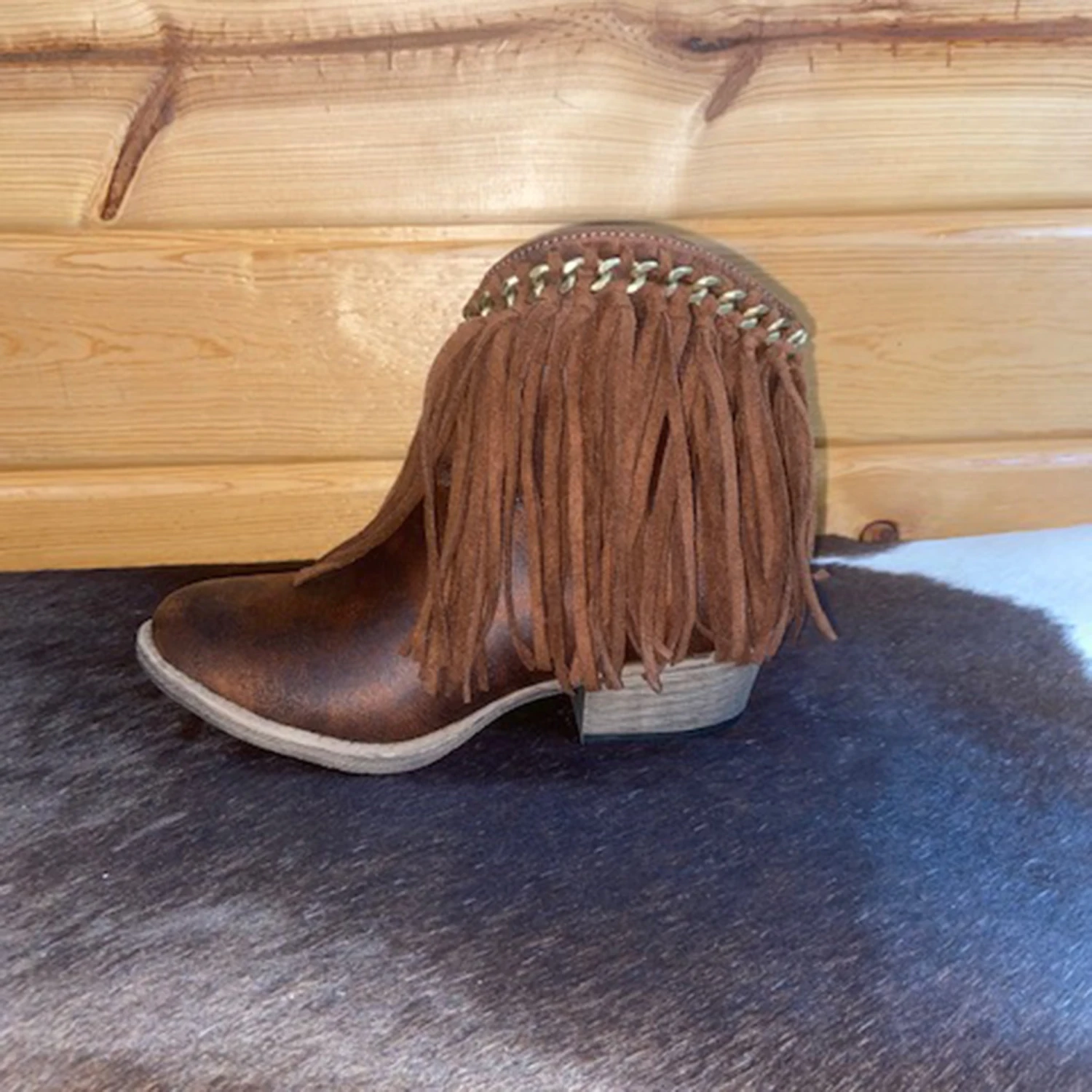 Juno Fringe Bootie 3 Juno Fringe Bootie - Image 2