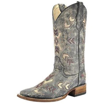 Corral Boots Corral Distressed Arrowhead Square Toe 3 Corral Boots Corral Distressed Arrowhead Square Toe