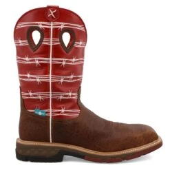 Twisted X Men's 12" Nano Composite Toe Waterproof Work Boot-Oiled/Red/White 11 Twisted X Men's 12" Nano Composite Toe Waterproof Work Boot-Oiled/Red/White -Caboot Store MXBNW01.02 1400x1400 R 1000x 25acc125 6447 4c90 a21e 1512edc05e2b