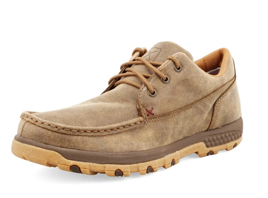 Twisted X Men's Cell Stretch Boat Shoe Driving Moc 3 Twisted X Men's Cell Stretch Boat Shoe Driving Moc