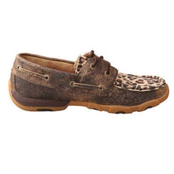 Twisted X Women's Cheetah Driving Moc -Caboot Store Twisted X 2755