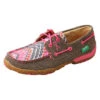 Twisted X Women's Pink Echo Driving Moc -Caboot Store WDM0132