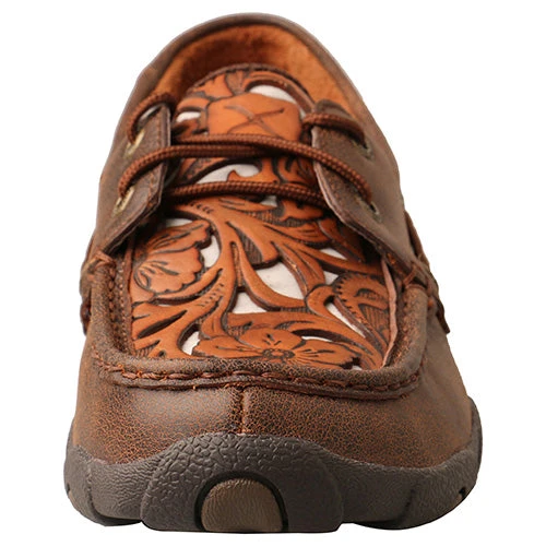 Twisted X Women's Silver And White Cut Out Moc 5 Twisted X Women's Silver And White Cut Out Moc - Image 3