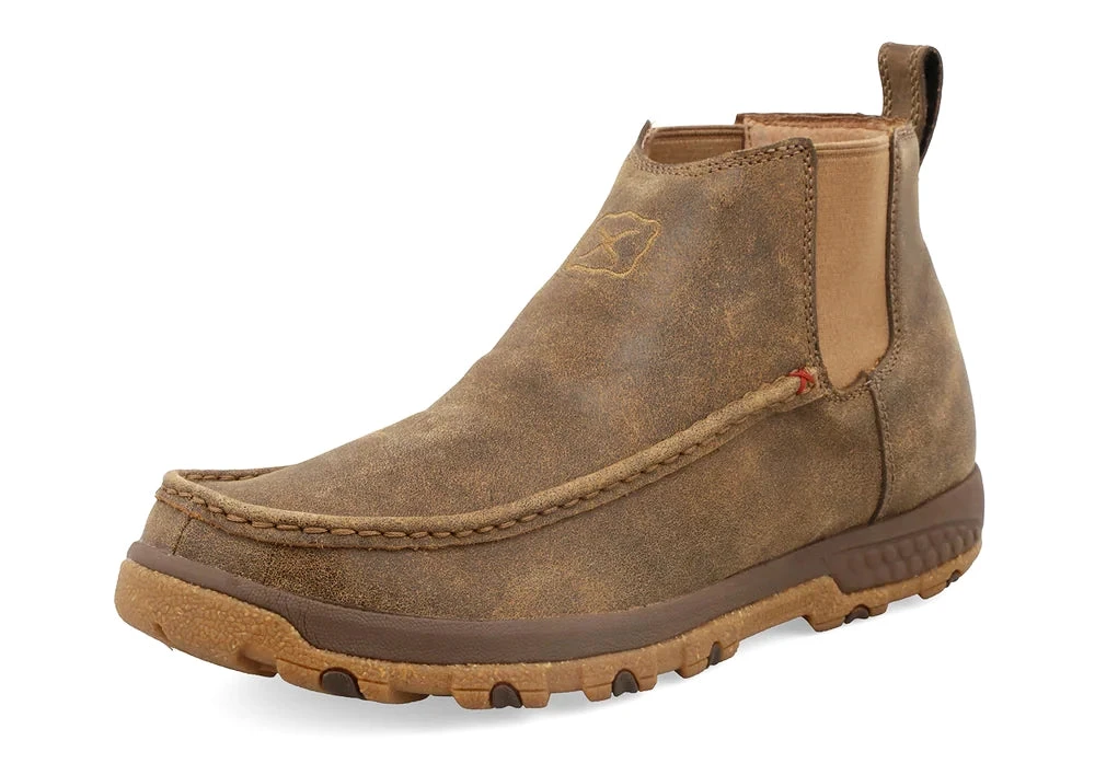 Twisted X Men's 4" Double Gore Cell Stretch Moc 3 Twisted X Men's 4" Double Gore Cell Stretch Moc