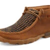 Twisted X Men's Saddle And Navy Weave Driving Moc