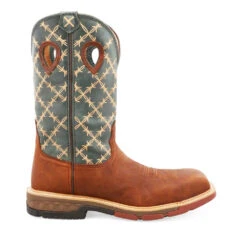 Twisted X Men's Composite Pull-On Work Boot-Green/Cream Top -Caboot Store media 1000x af778717 cf0c 4c8c a693 207e133c545c