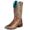 Ariat Sassy Brown Tombstone Square Toe Boots 1 Ariat Sassy Brown Tombstone Square Toe Boots -Caboot Store n7316159316715448080 2